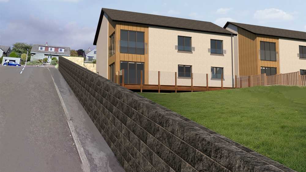 Bowling Green Road, Kirriemuir. West Developments